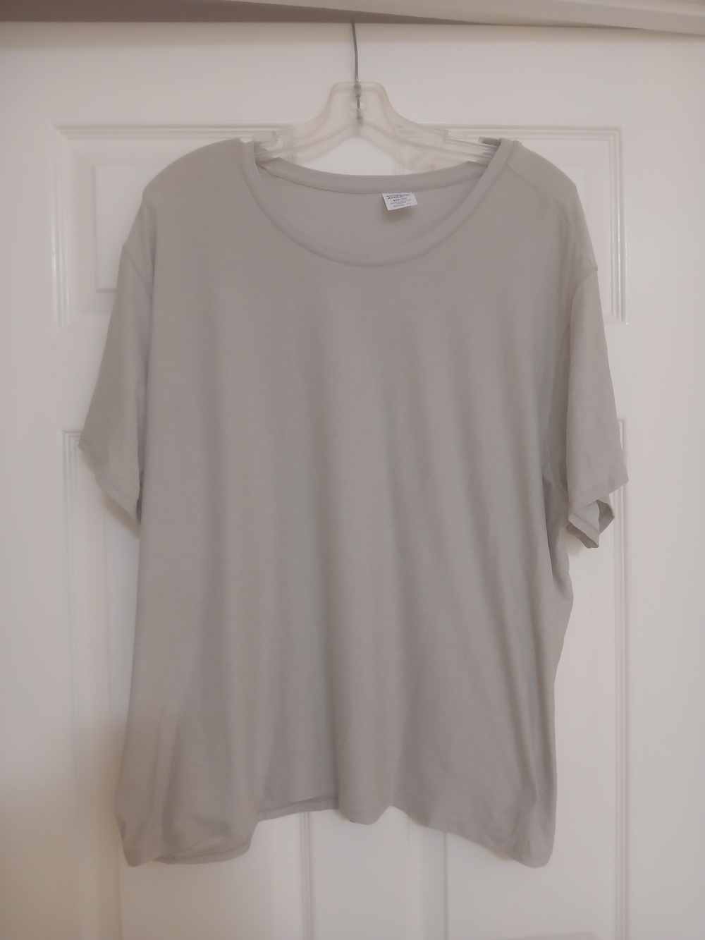 Light Tan Short Sleeve Crewneck T-Shirt - Picture 3 of 3